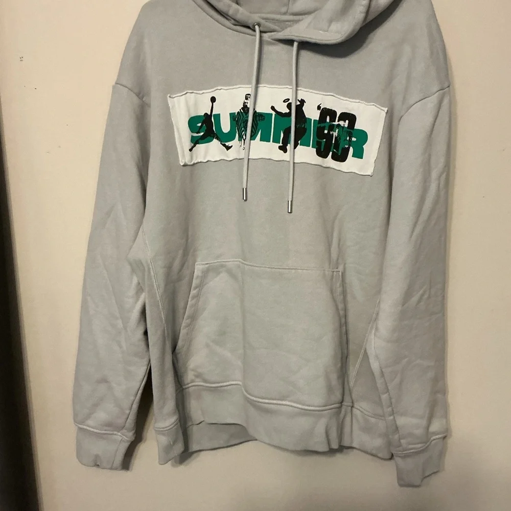 Jordan X Union Gray Hoodie